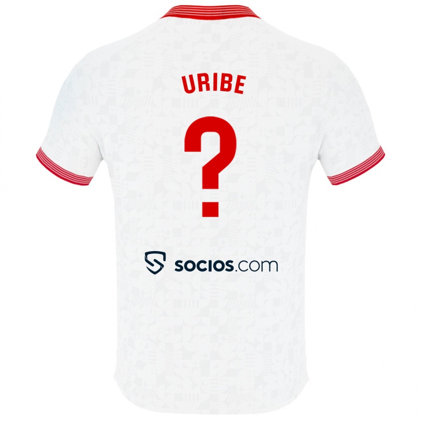 Dámské Raúl Uribe #0 Bílý Domů Hráčské Dresy 2023/24 Dres