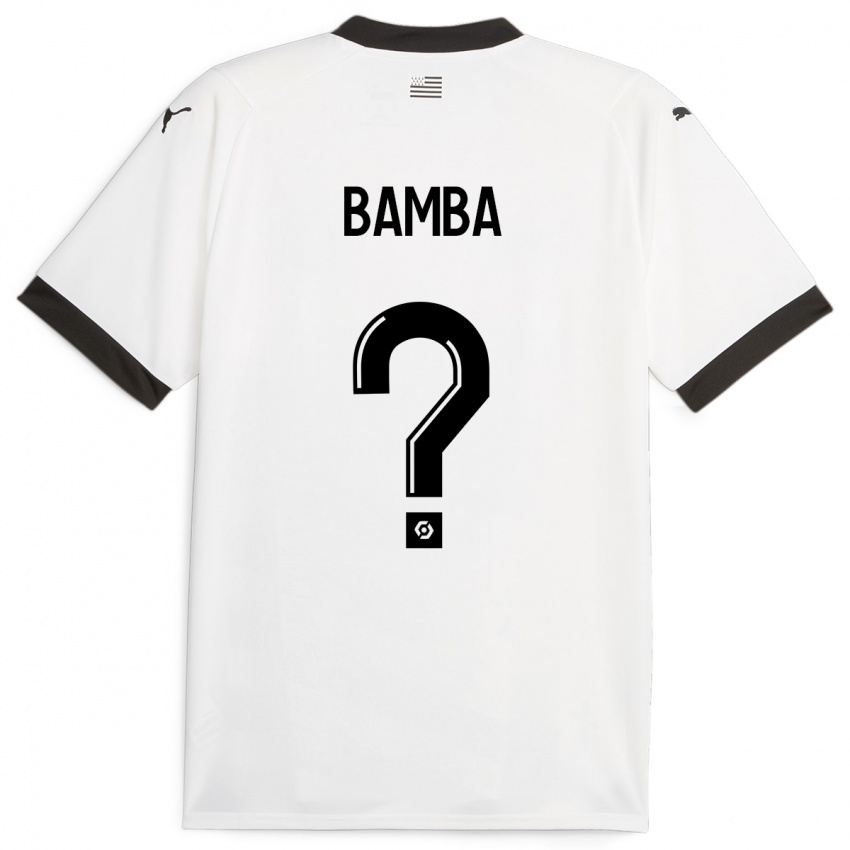 Dámské Rayan Bamba #0 Bílý Daleko Hráčské Dresy 2023/24 Dres