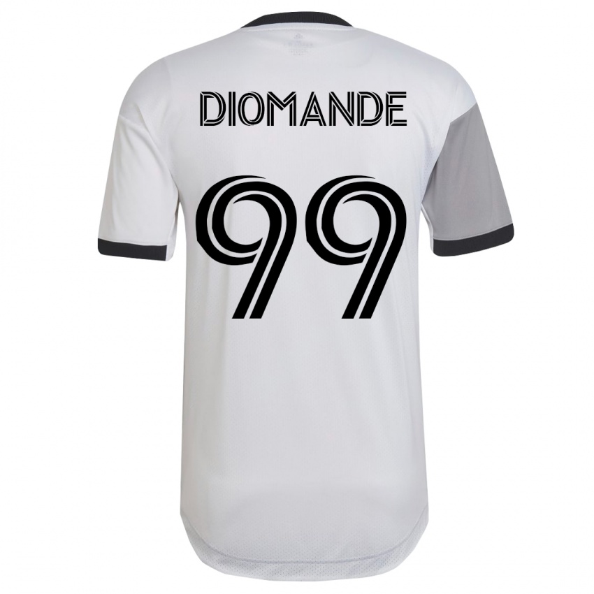Dámské Adama Diomande #99 Bílý Daleko Hráčské Dresy 2023/24 Dres