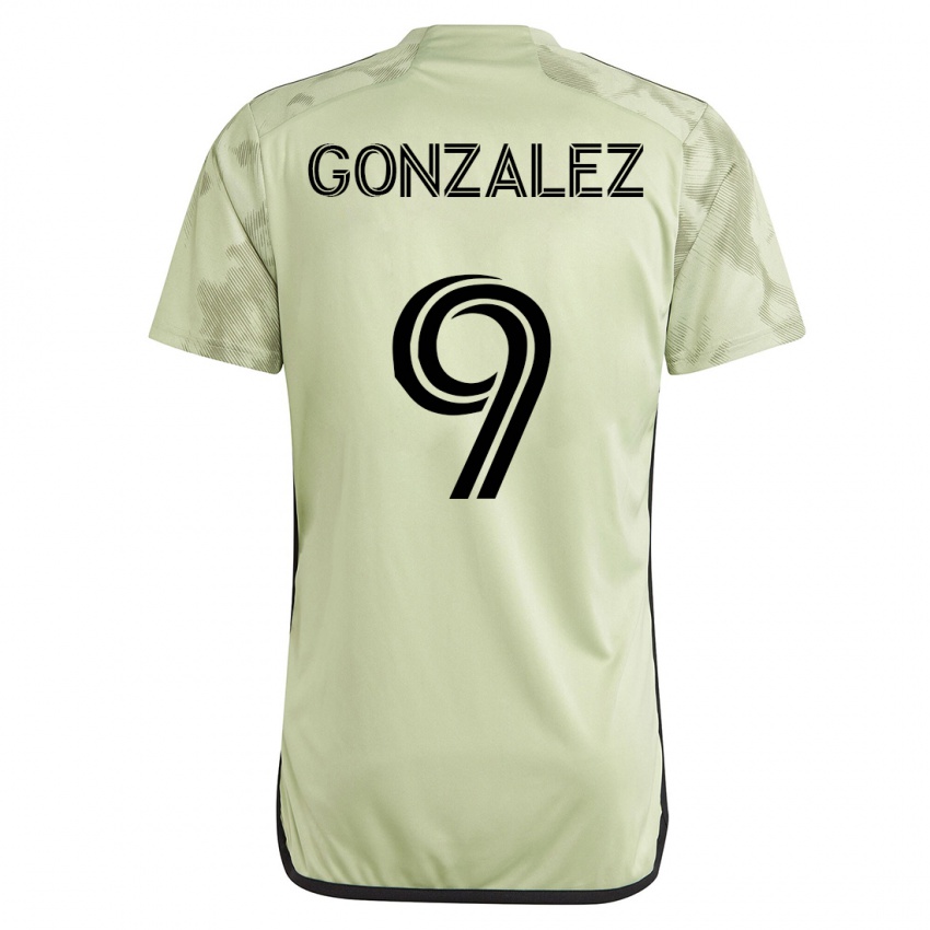 Dámské Mario Gonzalez #9 Zelená Daleko Hráčské Dresy 2023/24 Dres