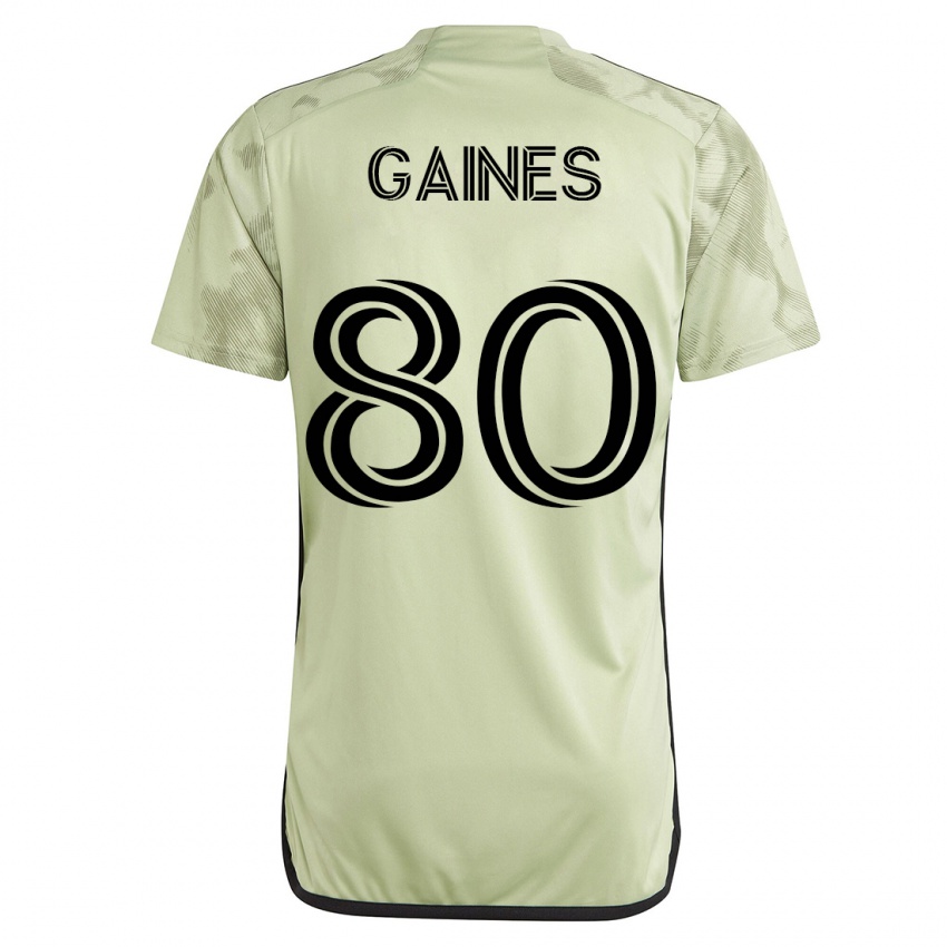 Dámské Julian Gaines #80 Zelená Daleko Hráčské Dresy 2023/24 Dres