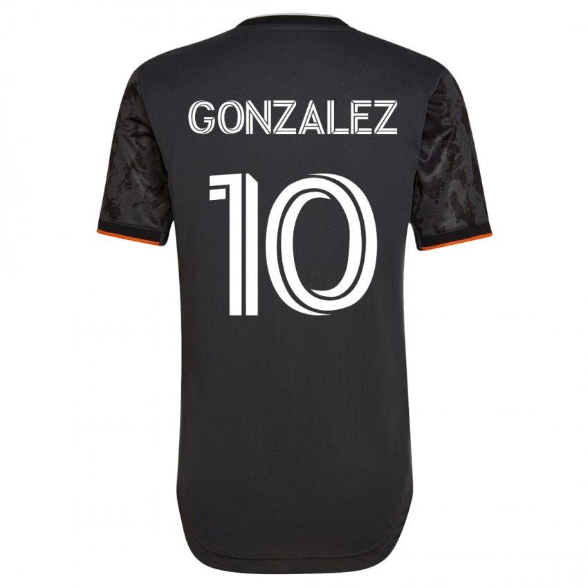 Dámské Yair González #10 Černá Daleko Hráčské Dresy 2023/24 Dres