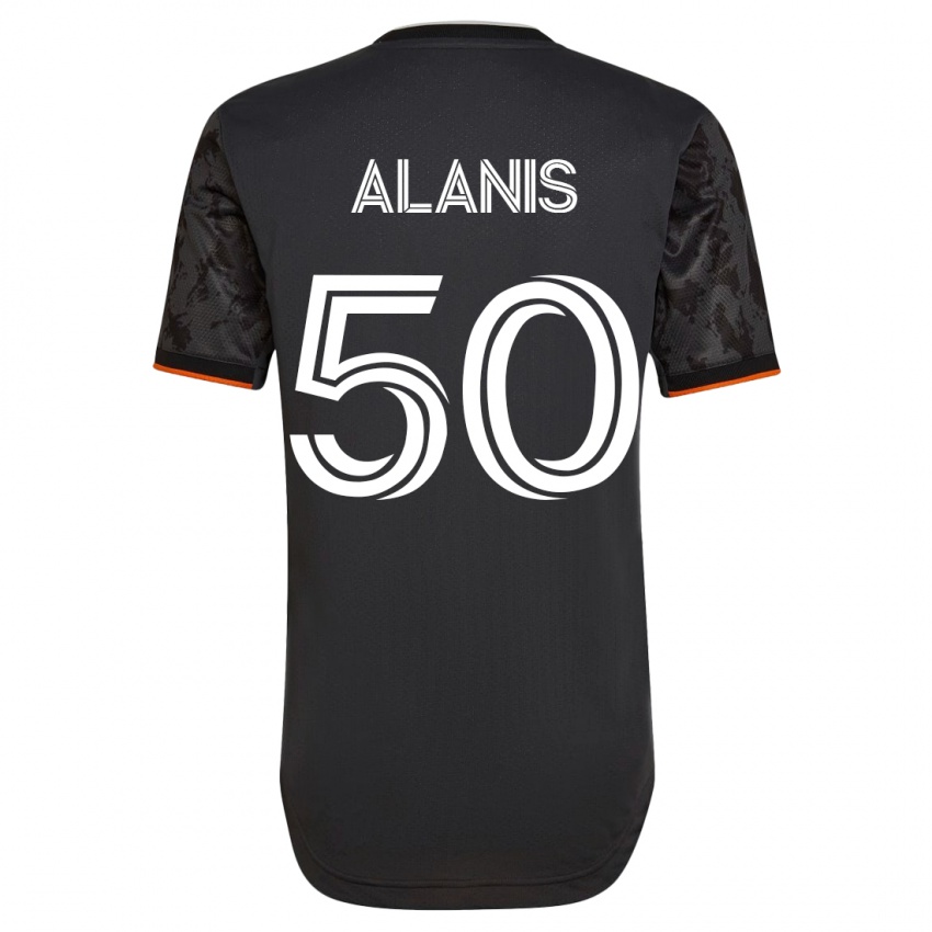 Dámské Brian Alanis #50 Černá Daleko Hráčské Dresy 2023/24 Dres