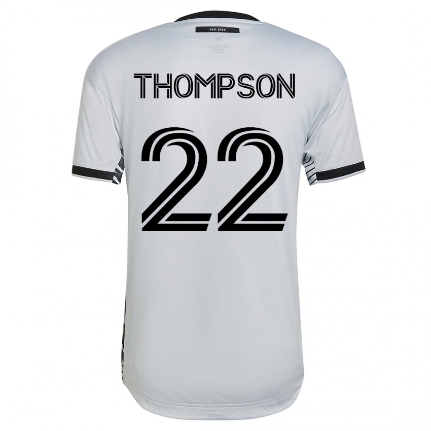 Dámské Tommy Thompson #22 Bílý Daleko Hráčské Dresy 2023/24 Dres