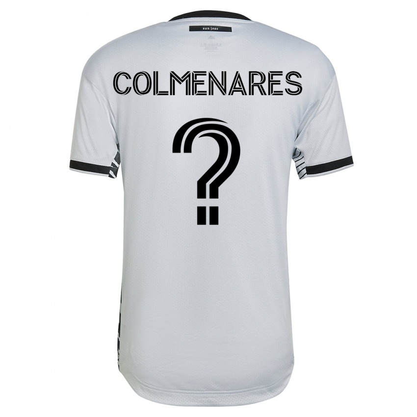 Dámské Mateo Colmenares #0 Bílý Daleko Hráčské Dresy 2023/24 Dres