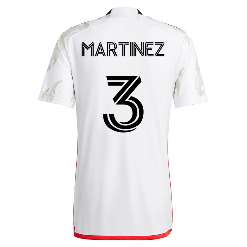 Dámské José Antonio Martínez #3 Bílý Daleko Hráčské Dresy 2023/24 Dres