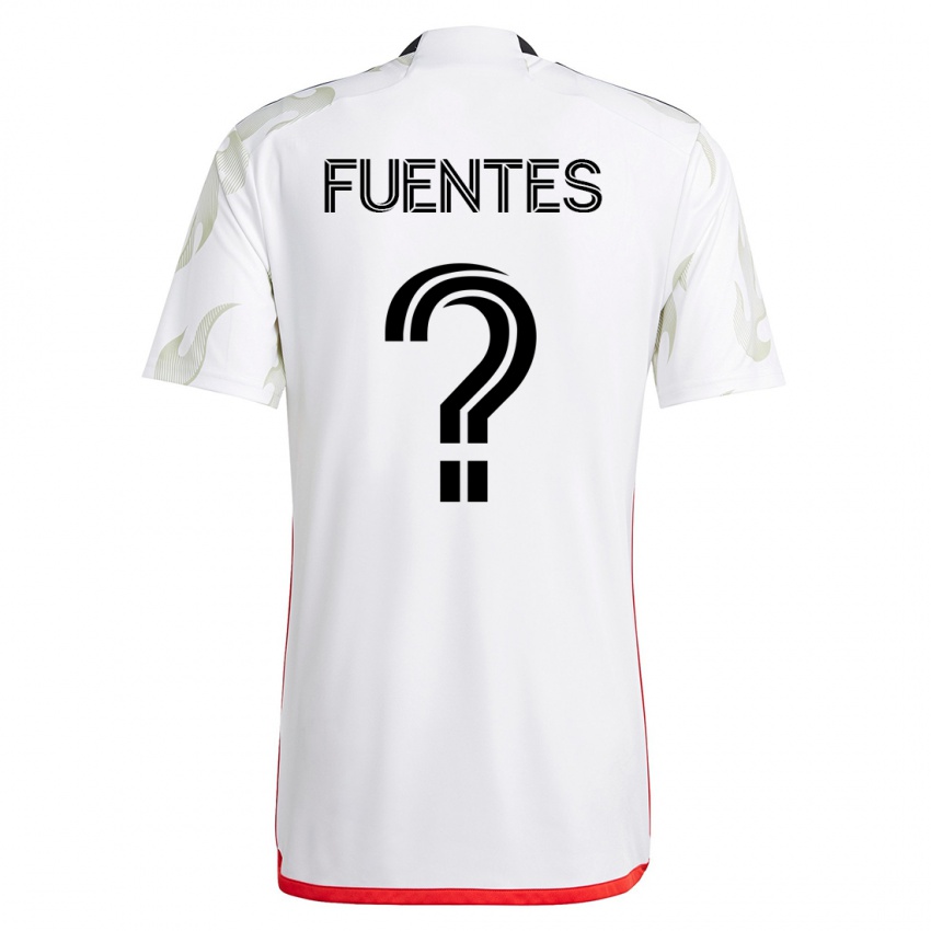 Dámské Josue Fuentes #0 Bílý Daleko Hráčské Dresy 2023/24 Dres