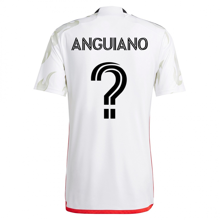 Dámské Adrian Anguiano #0 Bílý Daleko Hráčské Dresy 2023/24 Dres
