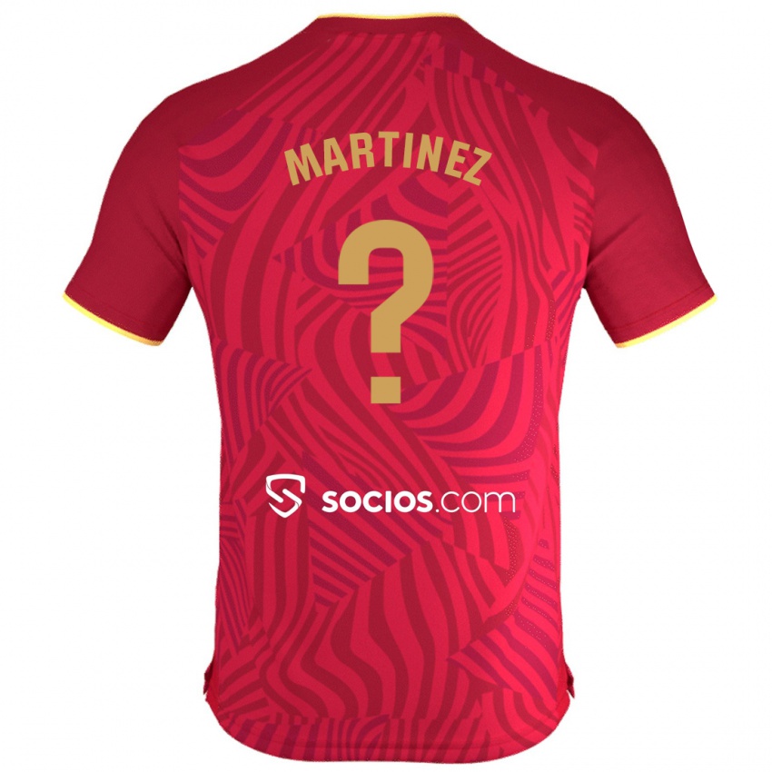 Dámské Mario Martínez #0 Červené Daleko Hráčské Dresy 2023/24 Dres