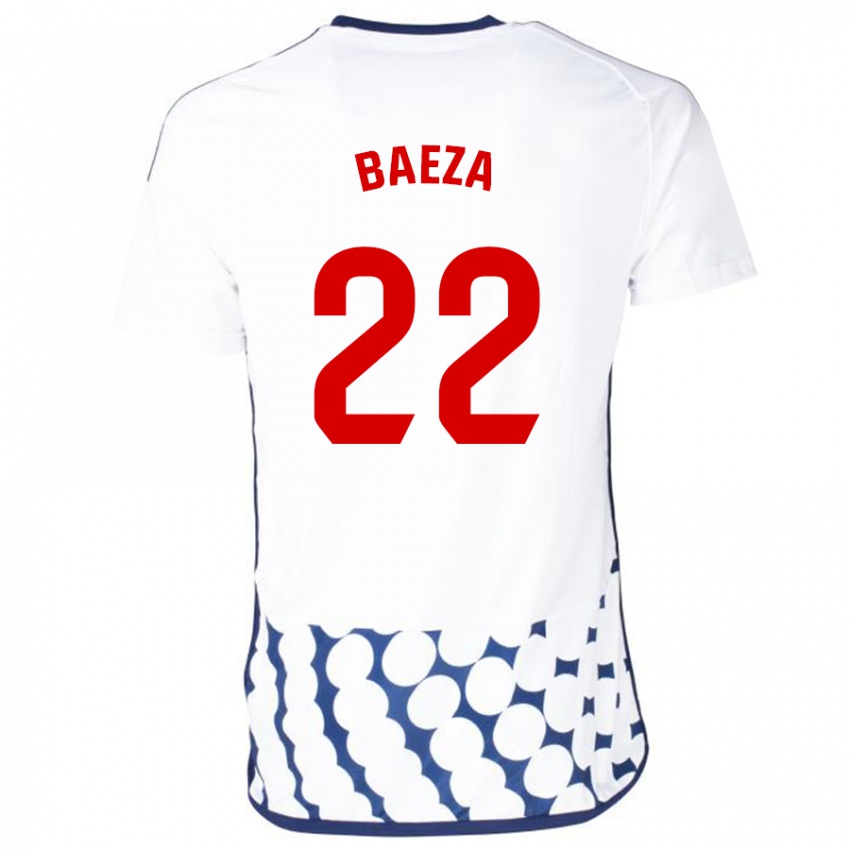 Dámské Miguel Baeza #22 Bílý Daleko Hráčské Dresy 2023/24 Dres