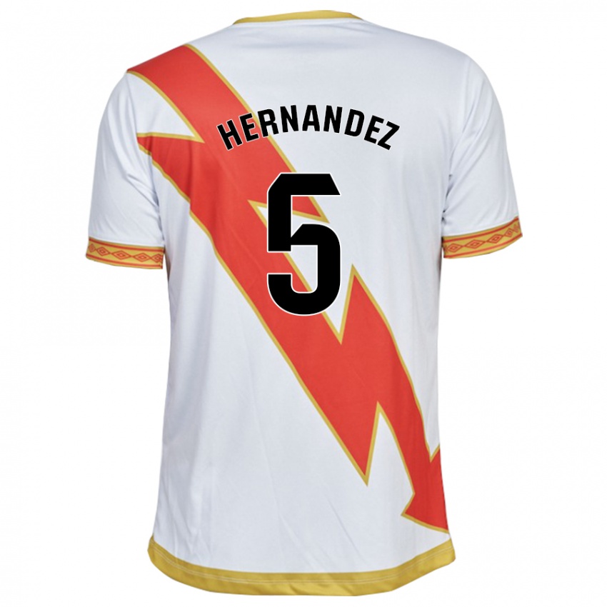 Dětské Aridane Hernández #5 Bílý Domů Hráčské Dresy 2023/24 Dres
