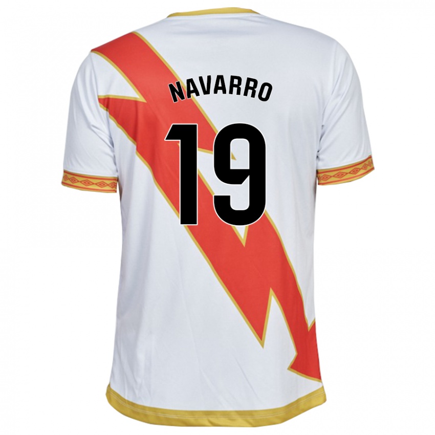 Dětské Manu Navarro #19 Bílý Domů Hráčské Dresy 2023/24 Dres