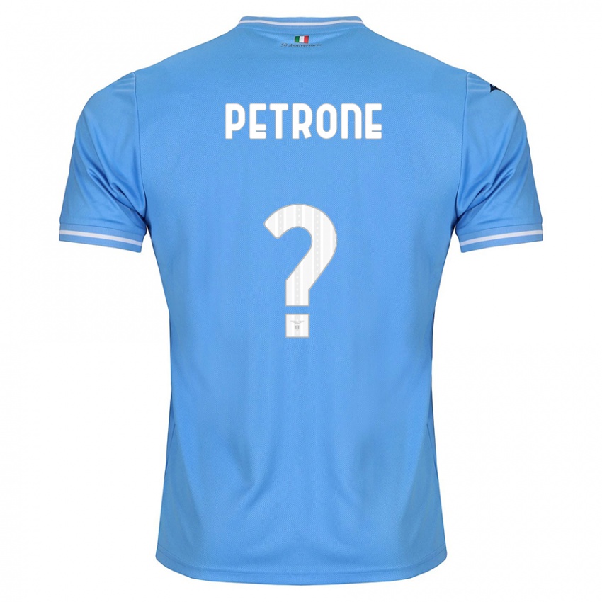 Dětské Pierfrancesco Petrone #0 Modrý Domů Hráčské Dresy 2023/24 Dres