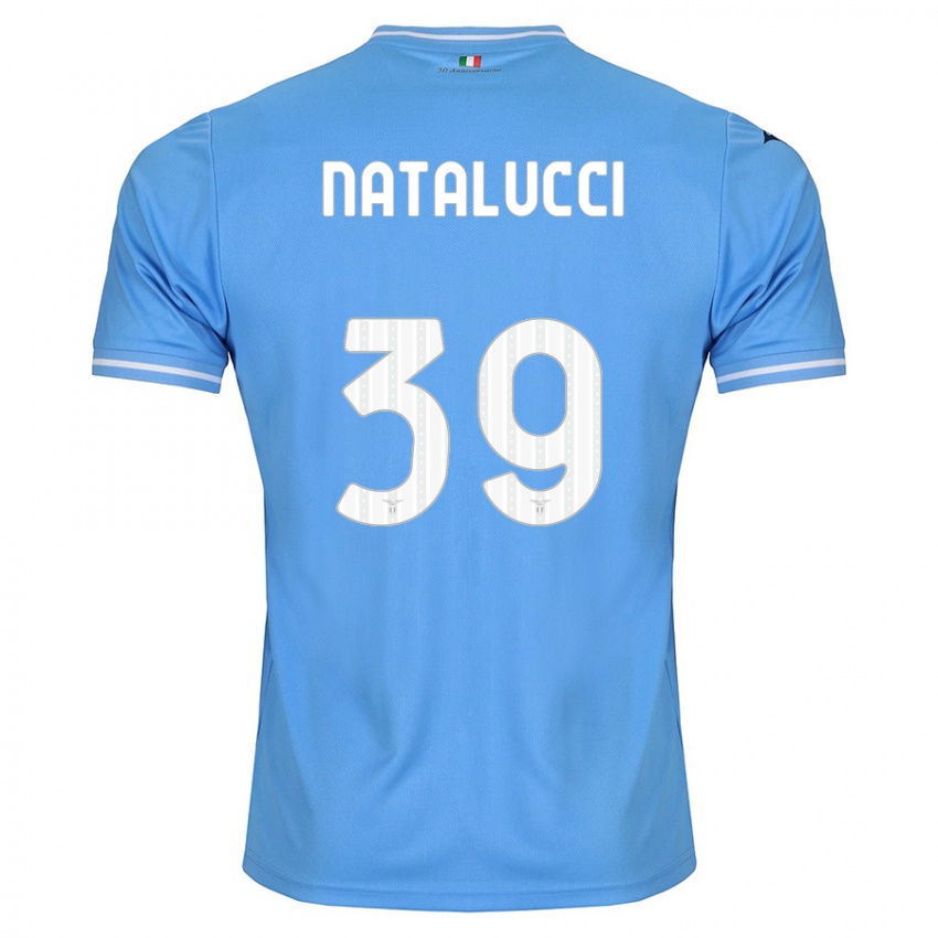Dětské Serena Natalucci #39 Modrý Domů Hráčské Dresy 2023/24 Dres