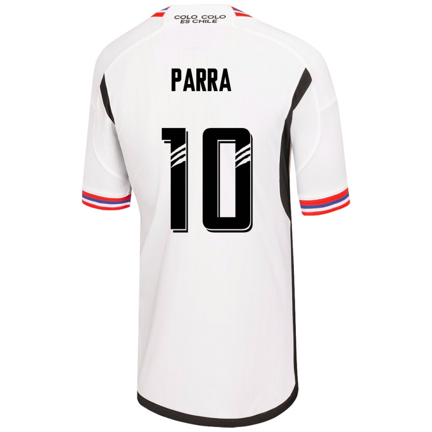 Dětské Pablo Parra #10 Bílý Domů Hráčské Dresy 2023/24 Dres