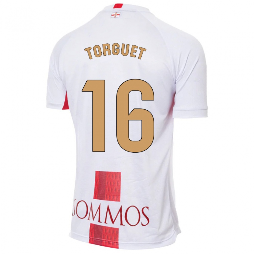 Dětské Miguel Torguet #16 Bílý Daleko Hráčské Dresy 2023/24 Dres