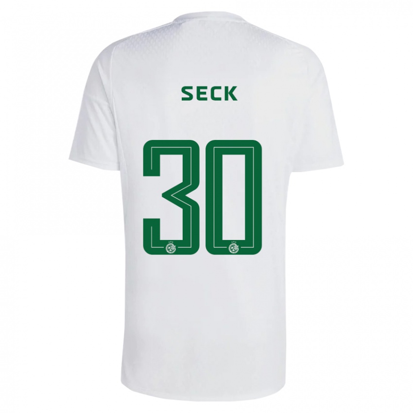 Dětské Abdoulaye Seck #30 Zeleno Modrá Daleko Hráčské Dresy 2023/24 Dres