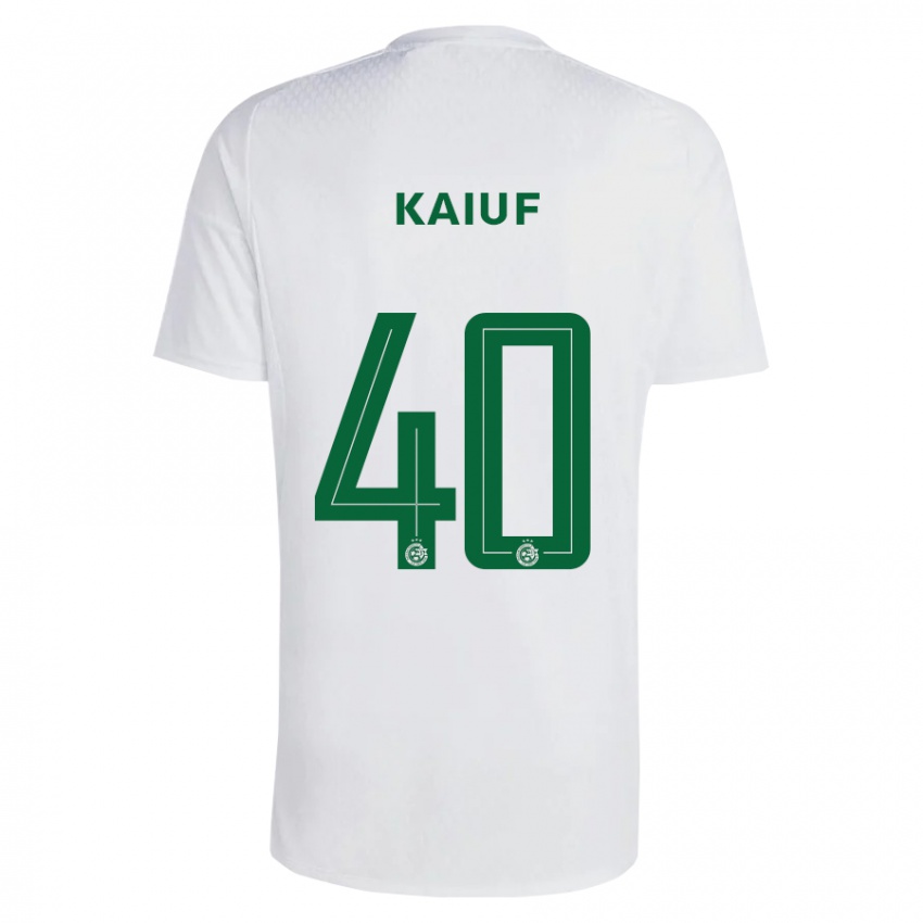 Dětské Sharif Kaiuf #40 Zeleno Modrá Daleko Hráčské Dresy 2023/24 Dres