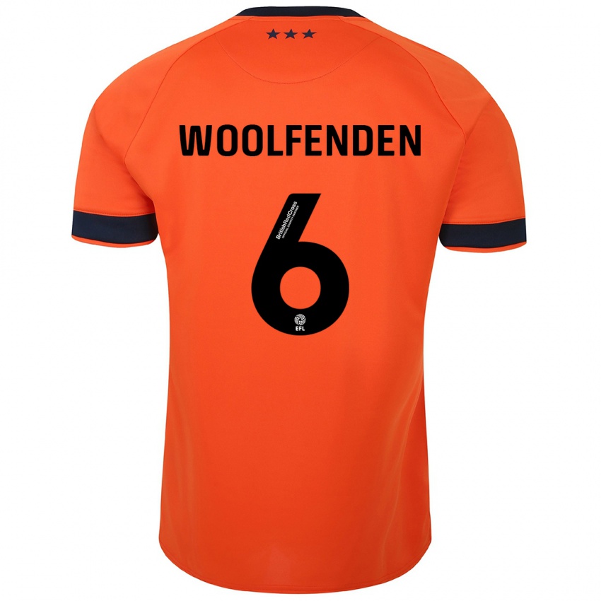 Dětské Luke Woolfenden #6 Oranžový Daleko Hráčské Dresy 2023/24 Dres
