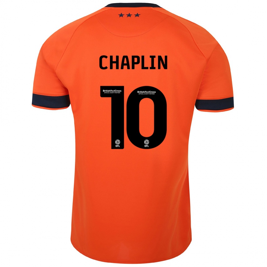 Dětské Conor Chaplin #10 Oranžový Daleko Hráčské Dresy 2023/24 Dres