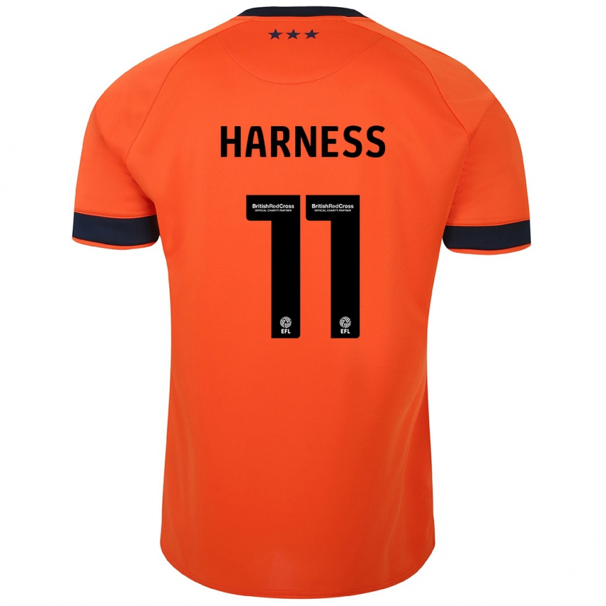 Dětské Marcus Harness #11 Oranžový Daleko Hráčské Dresy 2023/24 Dres