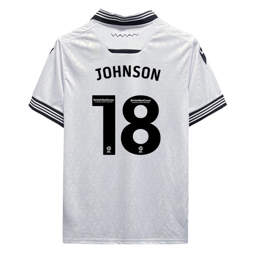 Dětské Marvin Johnson #18 Bílý Daleko Hráčské Dresy 2023/24 Dres