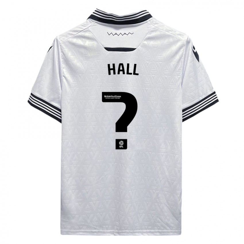 Dětské Jack Hall #0 Bílý Daleko Hráčské Dresy 2023/24 Dres