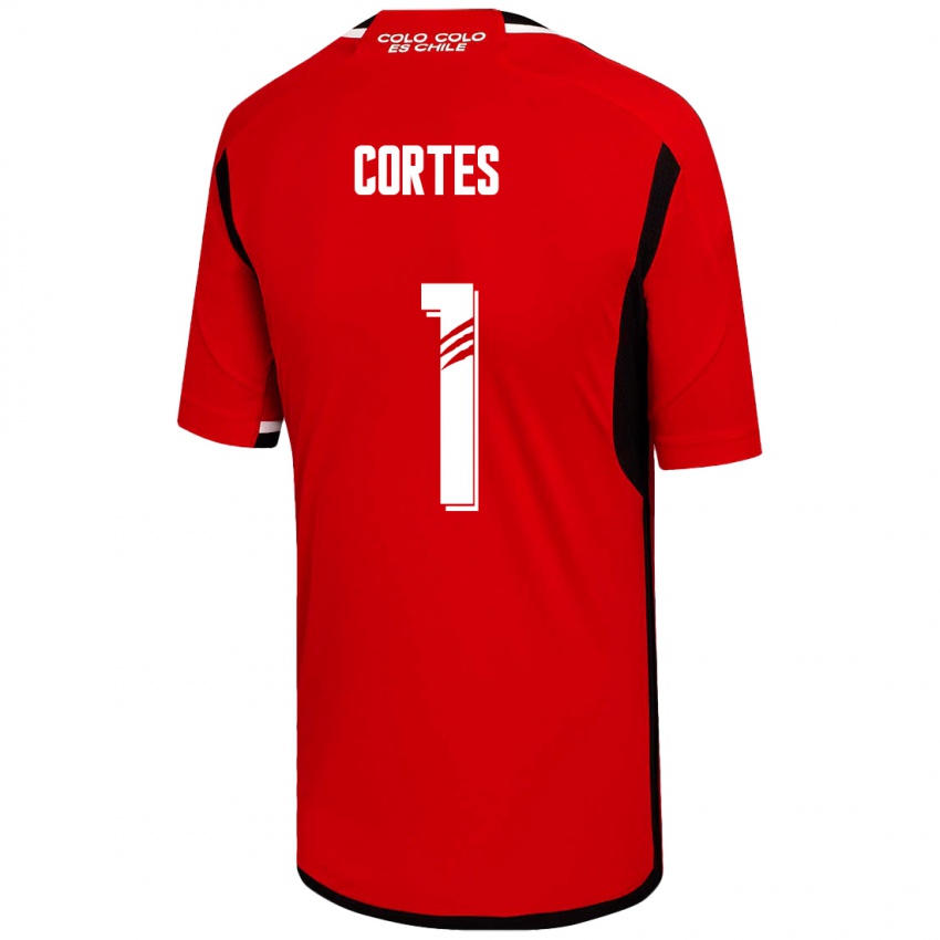 Dětské Brayan Cortés #1 Červené Daleko Hráčské Dresy 2023/24 Dres