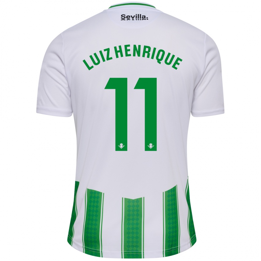 Pánské Luiz Henrique #11 Bílý Domů Hráčské Dresy 2023/24 Dres