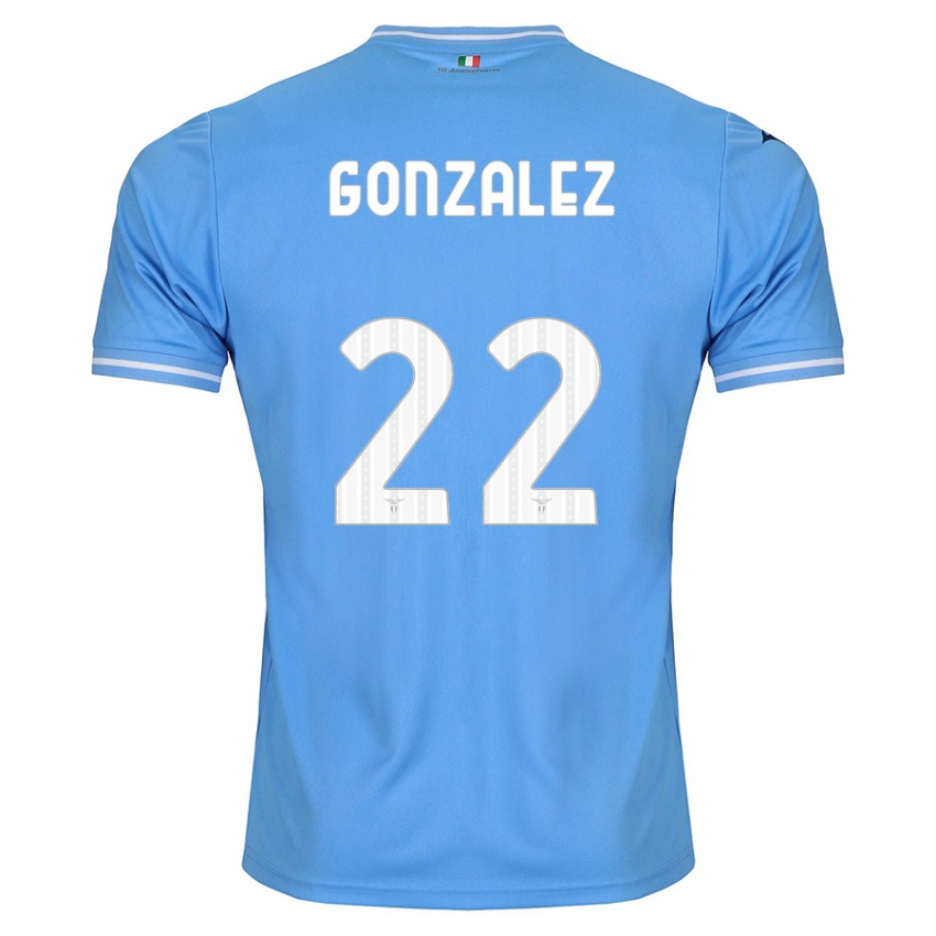 Pánské Diego González #22 Modrý Domů Hráčské Dresy 2023/24 Dres