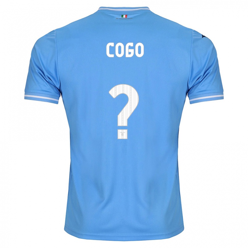 Pánské Giovanni Cogo #0 Modrý Domů Hráčské Dresy 2023/24 Dres