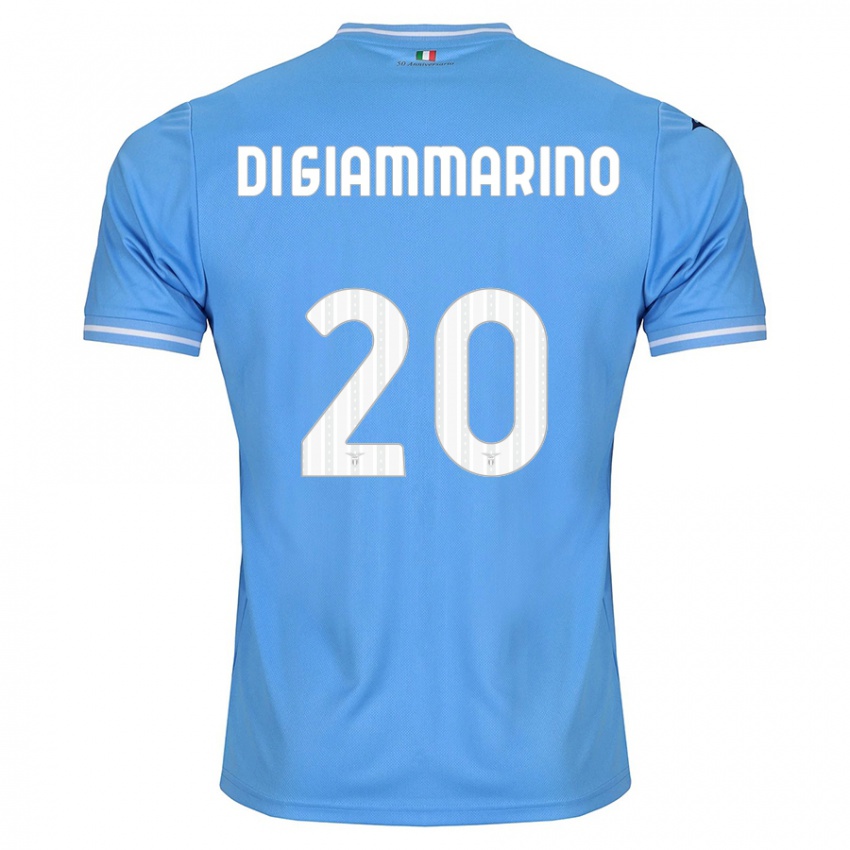 Pánské Virginia Di Giammarino #20 Modrý Domů Hráčské Dresy 2023/24 Dres