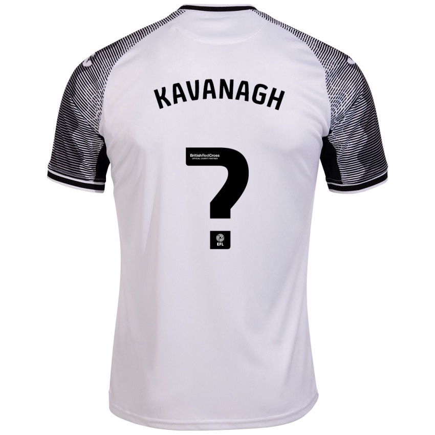 Pánské Reece Kavanagh #0 Bílý Domů Hráčské Dresy 2023/24 Dres