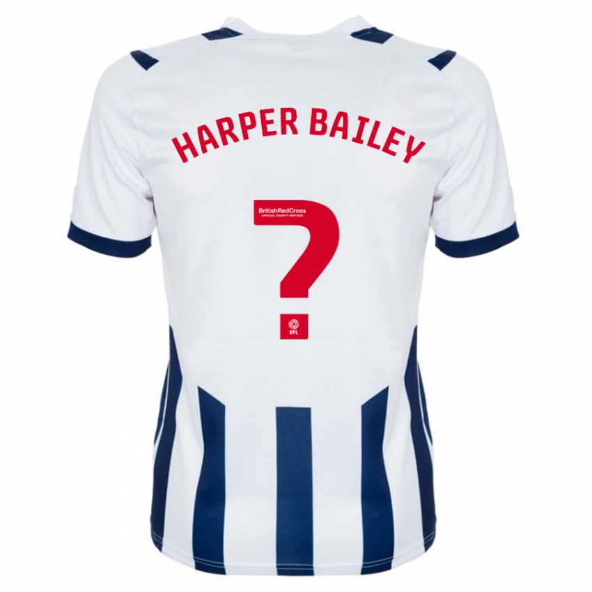 Pánské Aaron Harper-Bailey #0 Bílý Domů Hráčské Dresy 2023/24 Dres