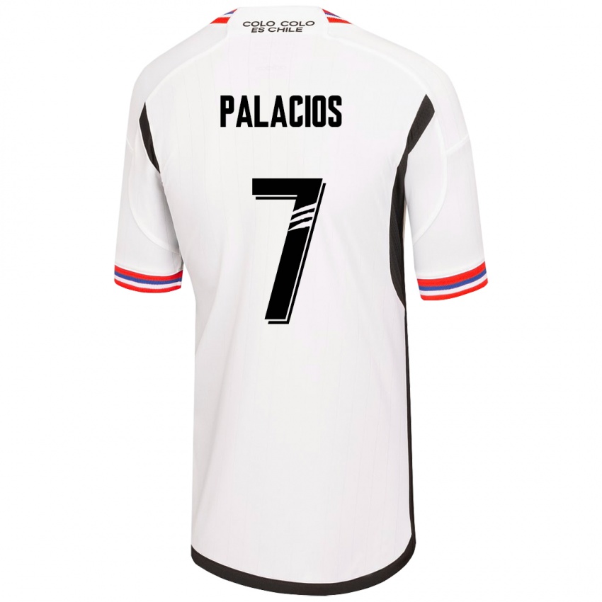 Pánské Carlos Palacios #7 Bílý Domů Hráčské Dresy 2023/24 Dres