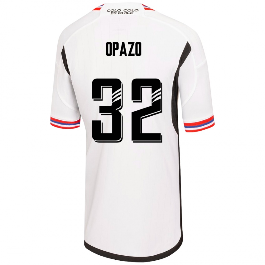 Pánské Óscar Opazo #32 Bílý Domů Hráčské Dresy 2023/24 Dres