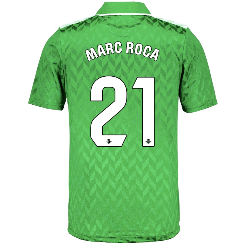 Pánské Marc Roca #21 Zelená Daleko Hráčské Dresy 2023/24 Dres