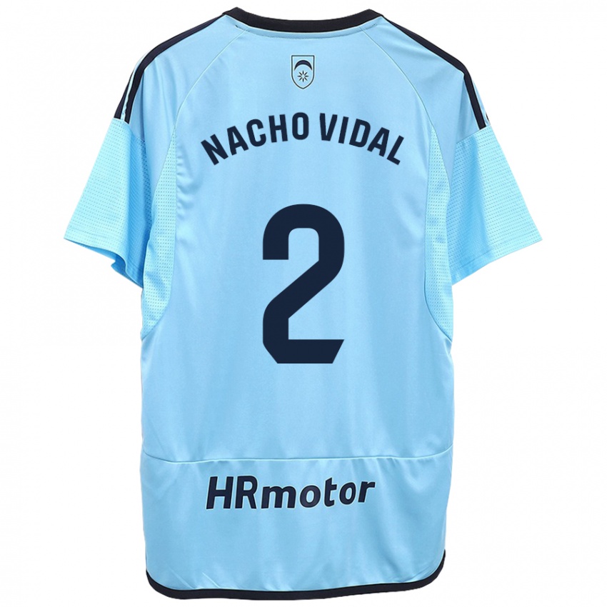 Pánské Nacho Vidal #2 Modrý Daleko Hráčské Dresy 2023/24 Dres