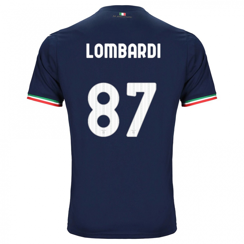 Pánské Cristiano Lombardi #87 Námořnictvo Daleko Hráčské Dresy 2023/24 Dres