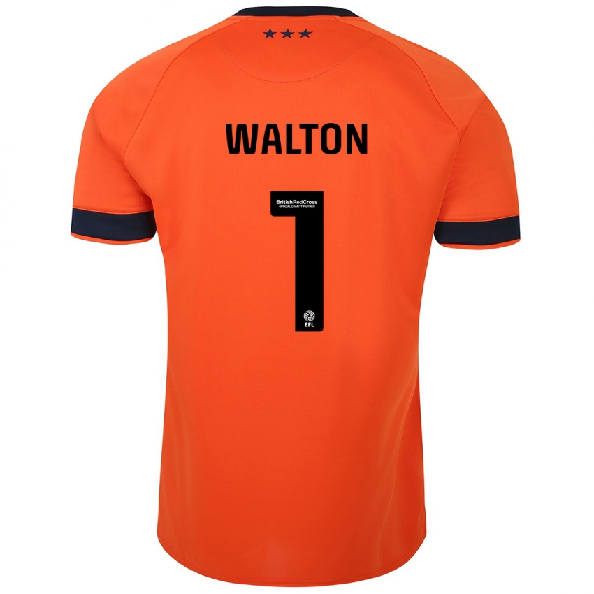 Pánské Christian Walton #1 Oranžový Daleko Hráčské Dresy 2023/24 Dres