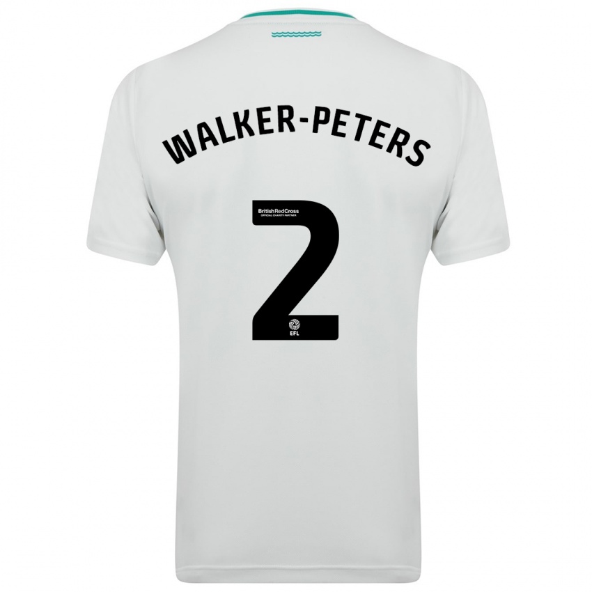 Pánské Kyle Walker-Peters #2 Bílý Daleko Hráčské Dresy 2023/24 Dres