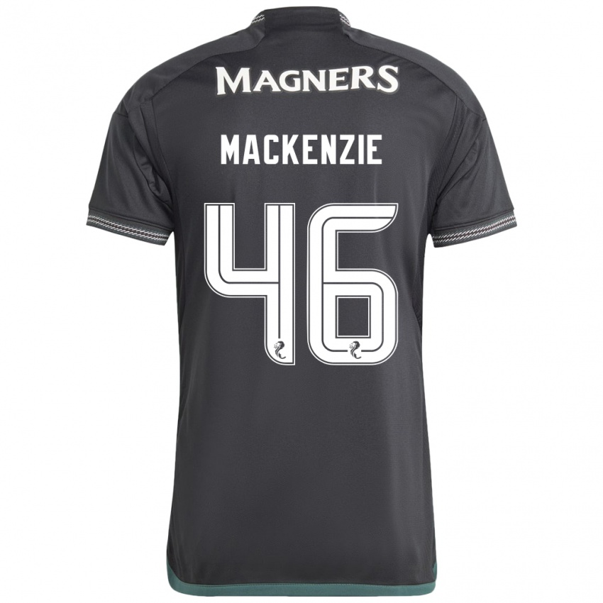 Pánské Magnus Mackenzie #46 Černá Daleko Hráčské Dresy 2023/24 Dres