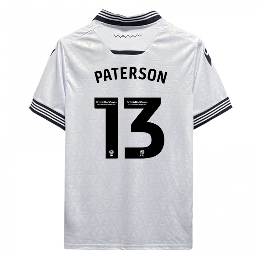 Pánské Callum Paterson #13 Bílý Daleko Hráčské Dresy 2023/24 Dres