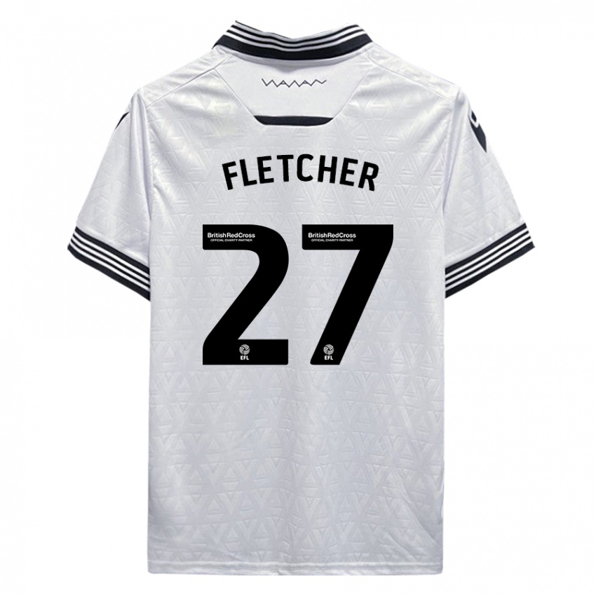 Pánské Ashley Fletcher #27 Bílý Daleko Hráčské Dresy 2023/24 Dres