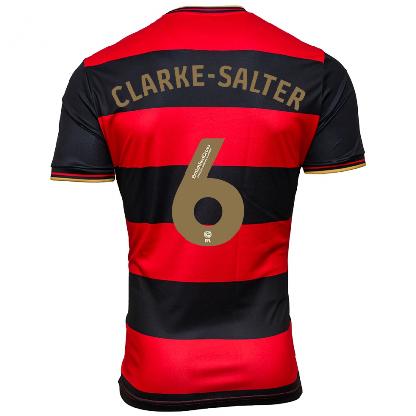 Pánské Jake Clarke-Salter #6 Černá Červená Daleko Hráčské Dresy 2023/24 Dres