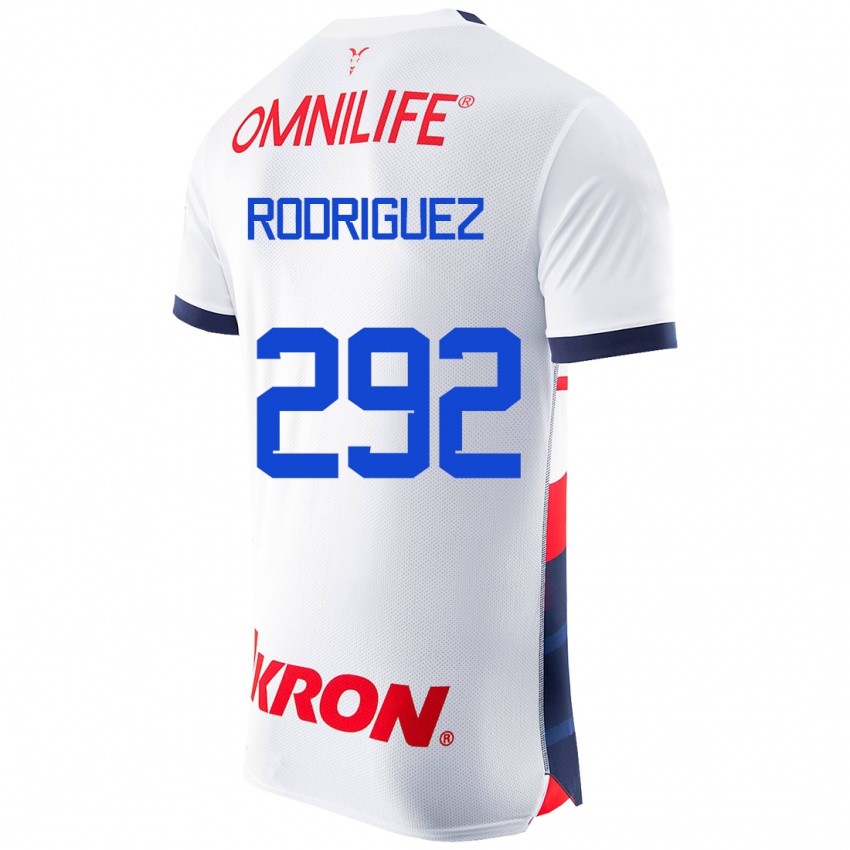 Pánské Emiliano Rodríguez #292 Bílý Daleko Hráčské Dresy 2023/24 Dres