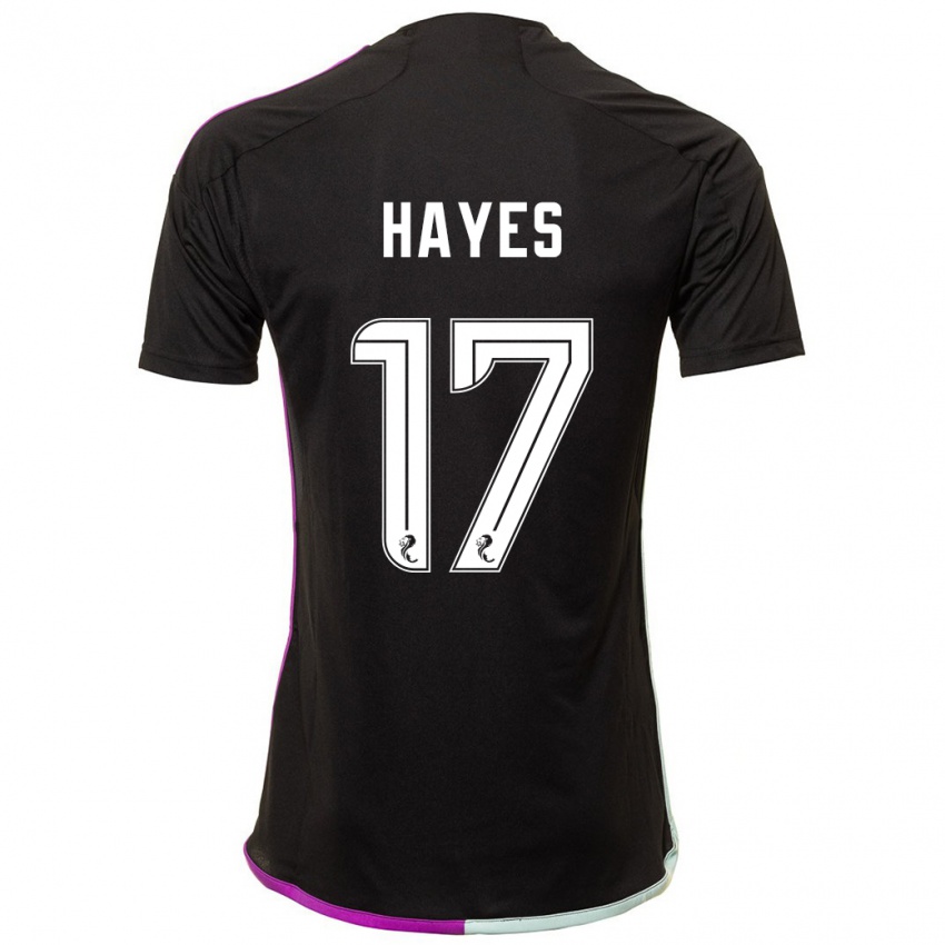Pánské Jonny Hayes #17 Černá Daleko Hráčské Dresy 2023/24 Dres