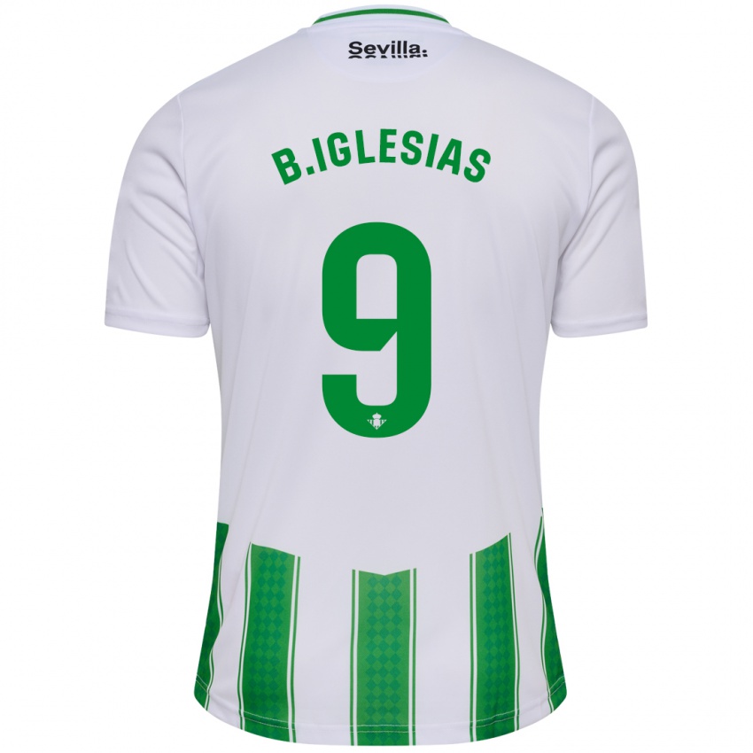 Dámské Borja Iglesias #9 Bílý Domů Hráčské Dresy 2023/24 Dres