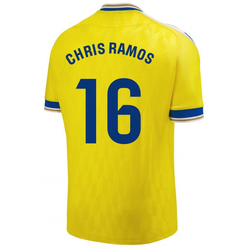 Dámské Chris Ramos #16 Žlutá Domů Hráčské Dresy 2023/24 Dres