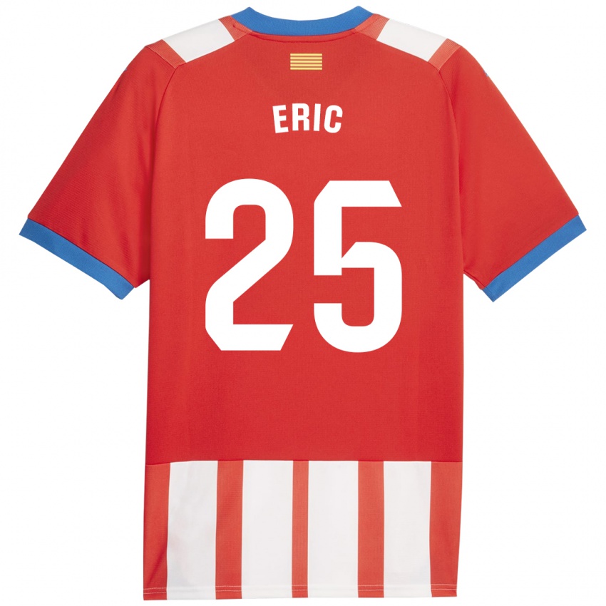 Dámské Eric Garcia #25 Červená Bílá Domů Hráčské Dresy 2023/24 Dres